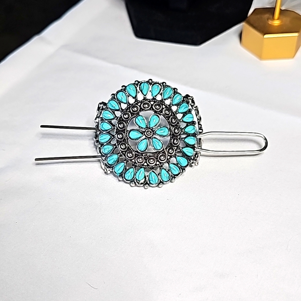 Turquoise Hairstyling Pin